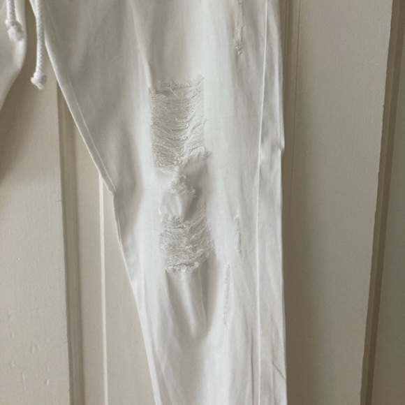 Cloth & Stone White Joggers - Picture 3 of 8